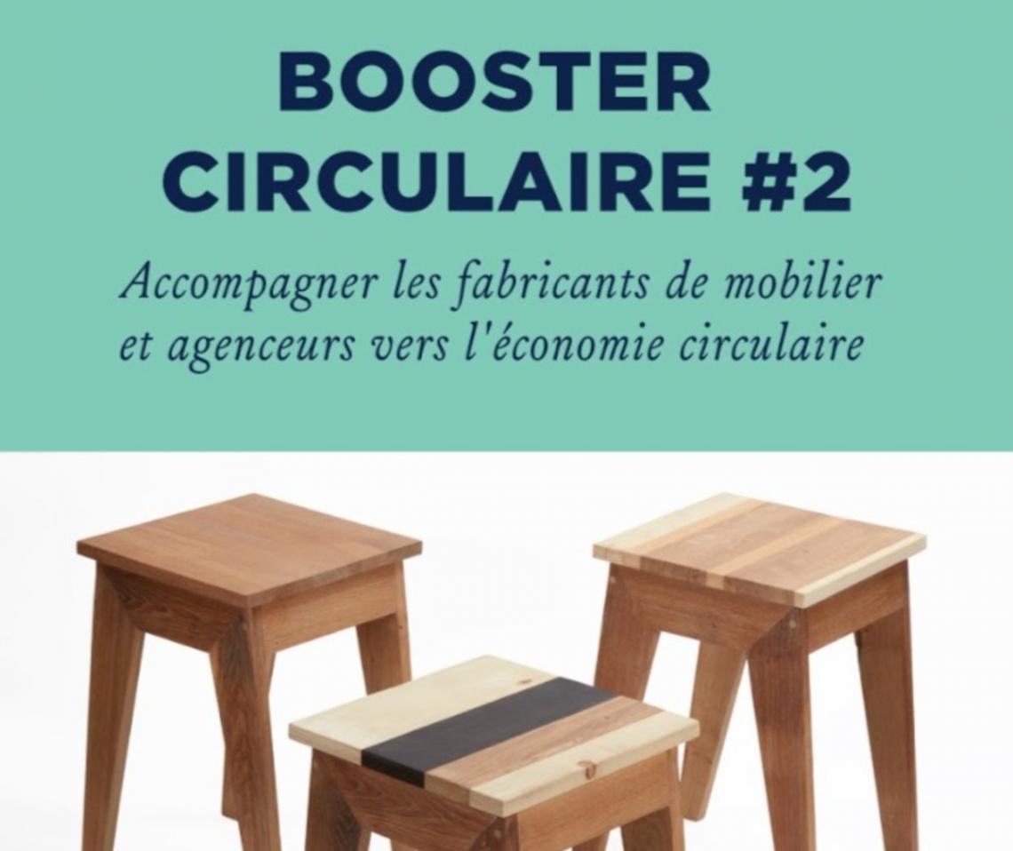Booster circulaire #2 Accompagner les fabricants de mobilier et agenceurs vers l'économie circulaire